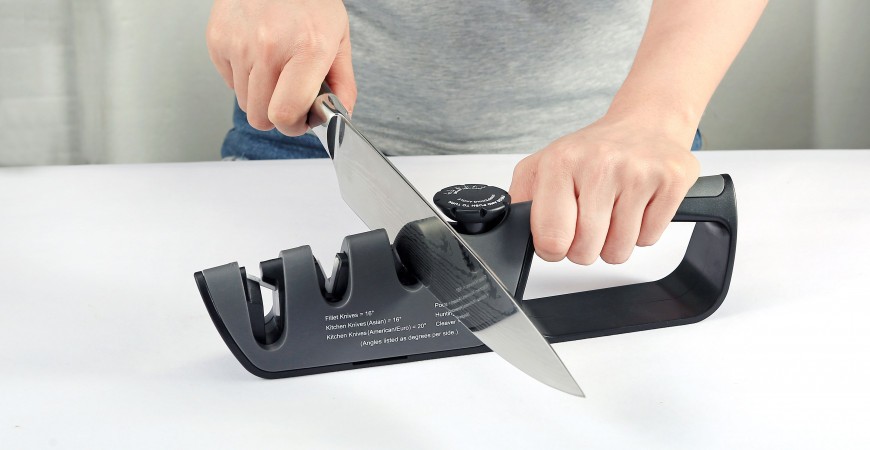 Cómo afilar nuestros cuchillos en casa de forma profesional